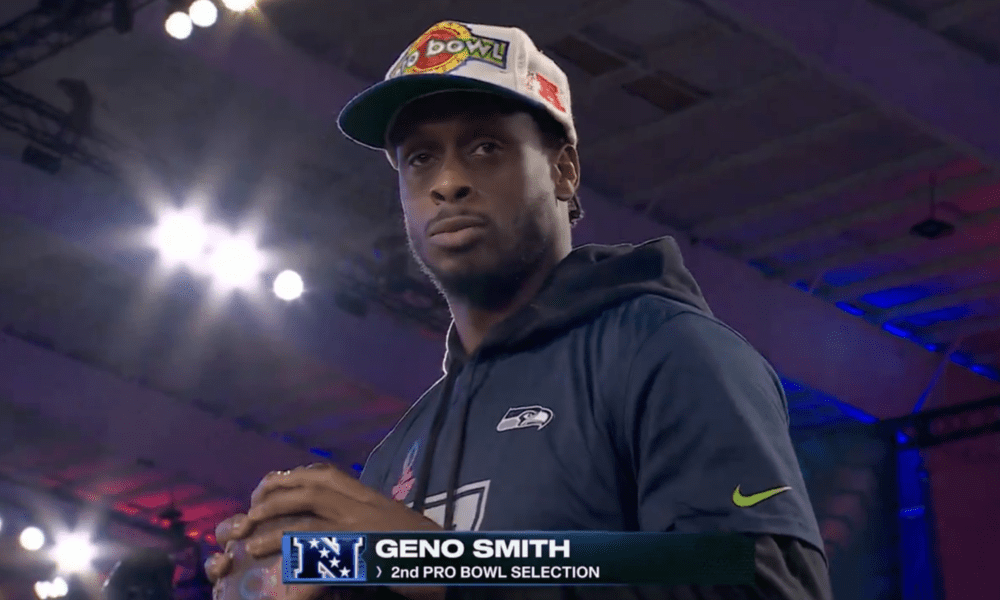 Geno Smith at Pro Bowl